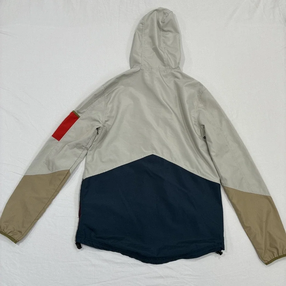 Urban Outfitters Without‎ Walls Zip Up Windbreaker Jacket Size XS Color Block